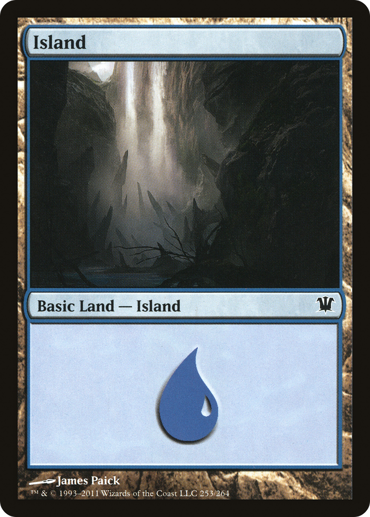 Island (253) (ISD-253)  Foil - Innistrad