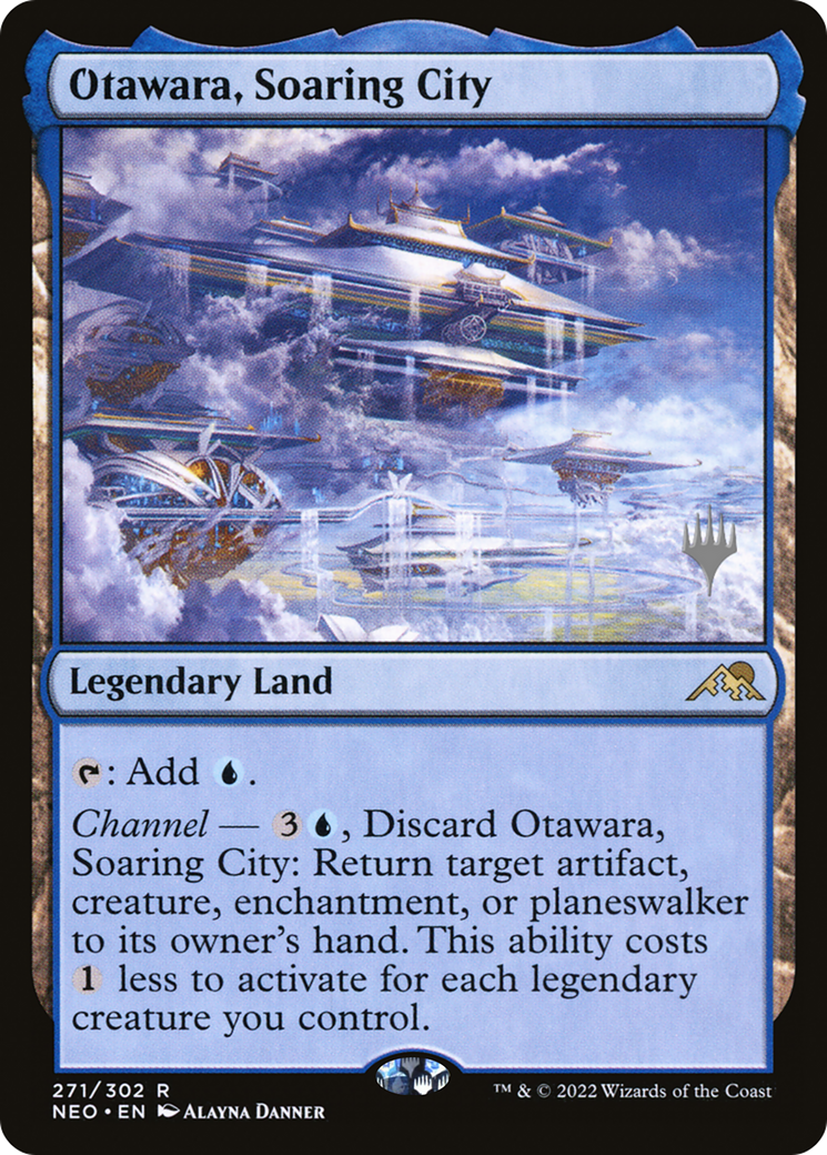 Otawara, Soaring City (PPNEO-271P) - Kamigawa: Neon Dynasty Promos Foil