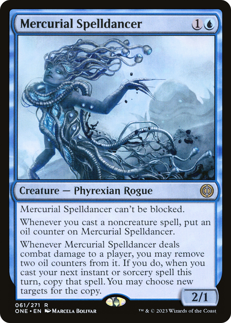 Mercurial Spelldancer (ONE-061)  Foil - Phyrexia: All Will Be One