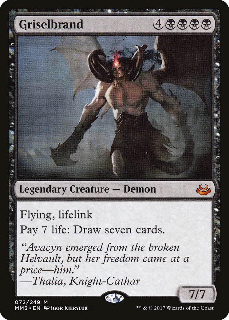 Griselbrand (MM3-072)  Foil - Modern Masters 2017