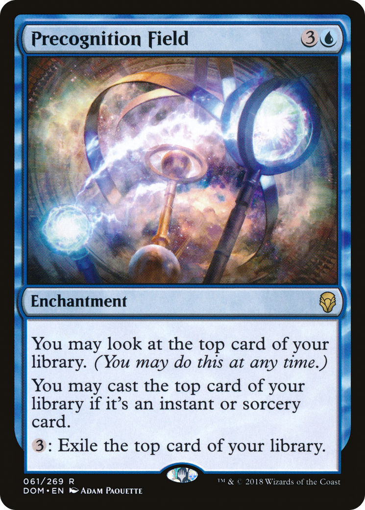 Precognition Field (DOM-061)  Foil - Dominaria