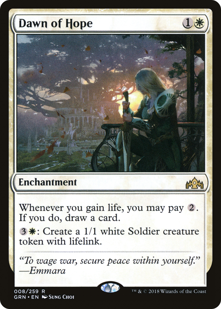 Dawn of Hope (GRN-008)  Foil - Guilds of Ravnica