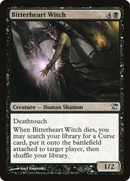 Bitterheart Witch (ISD-088) - Innistrad Foil