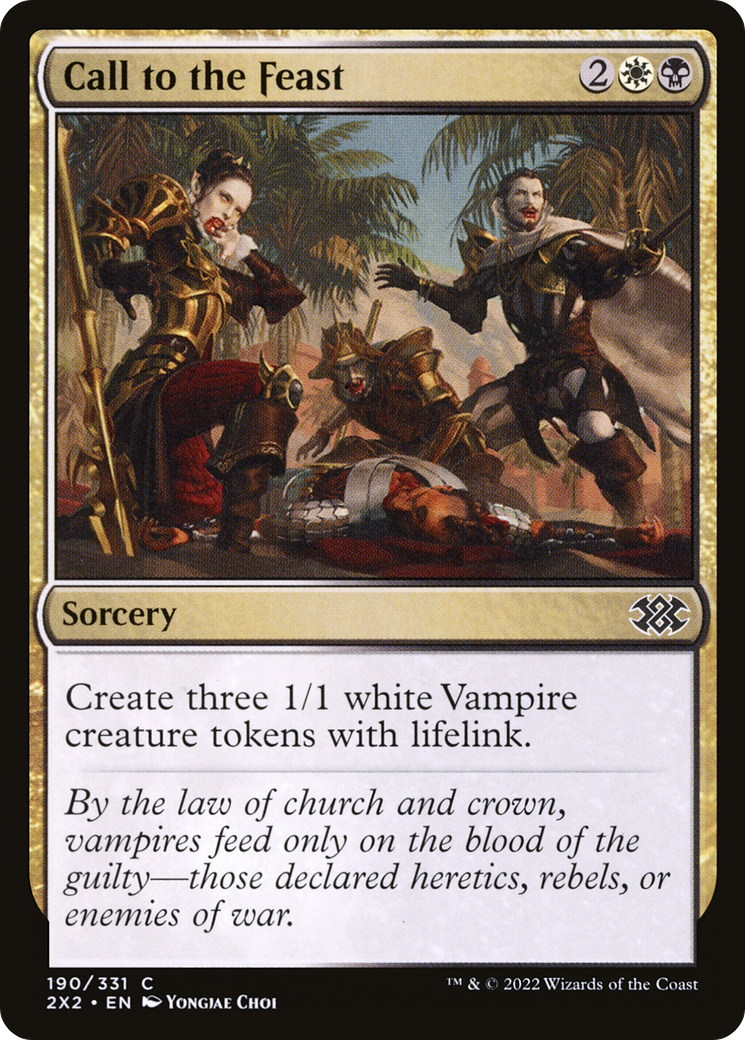 Call to the Feast (2X2-190)  - Double Masters 2022
