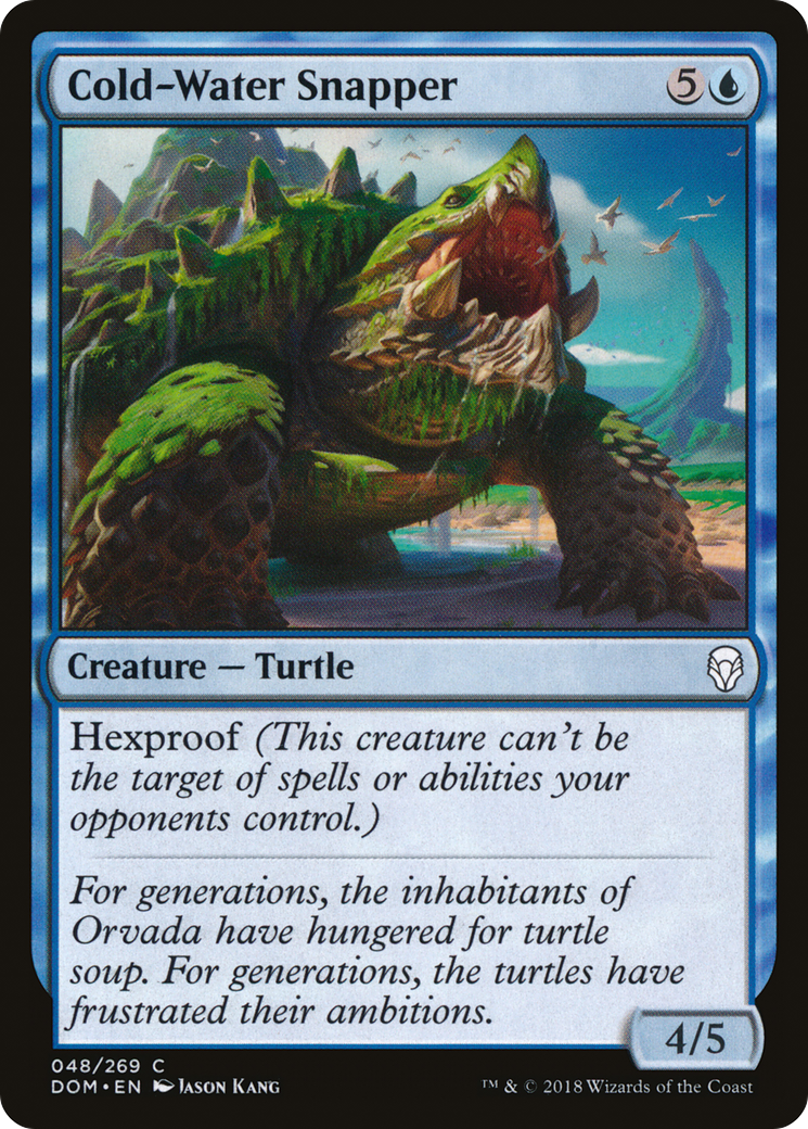 Cold-Water Snapper (DOM-048)  Foil - Dominaria