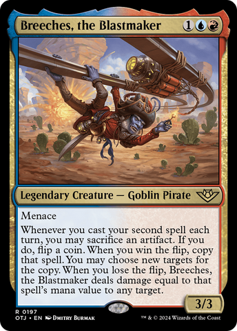Breeches, the Blastmaker (OTJ-197)  Foil - Outlaws of Thunder Junction