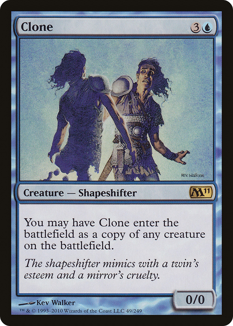 Clone (M11-049)  Foil - Magic 2011