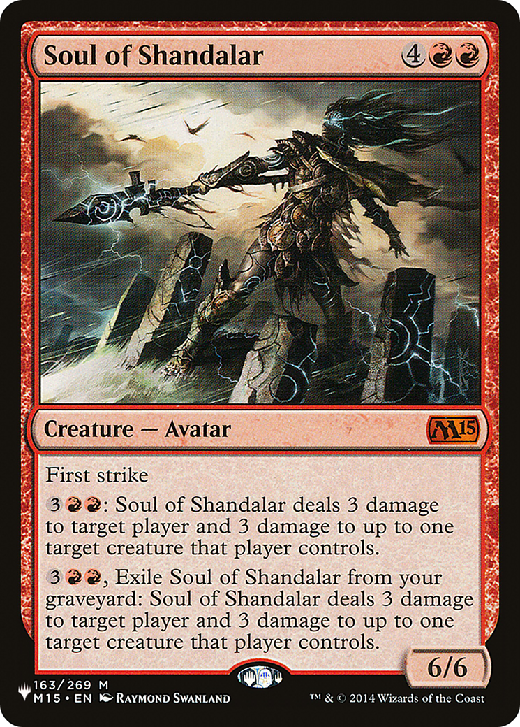 Soul of Shandalar (LIST-M15-163)  - The List