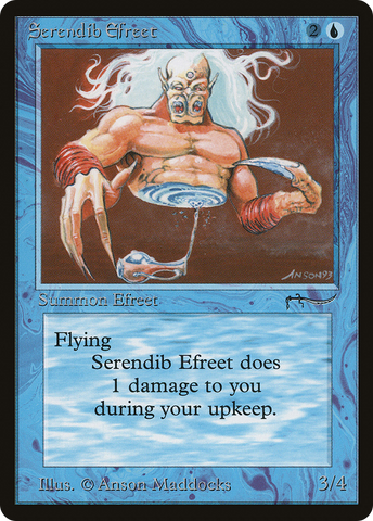 Serendib Efreet (ARN-)  - Arabian Nights