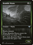 Bramble Wurm (DBL-456)  Foil - Innistrad: Double Feature