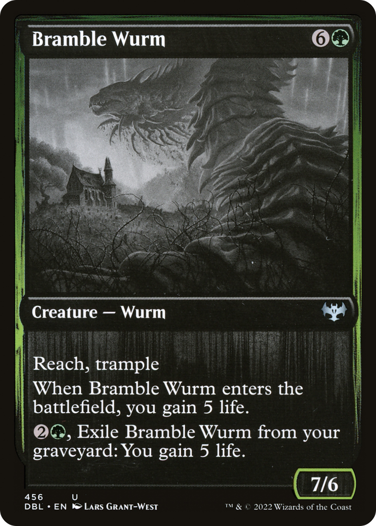 Bramble Wurm (DBL-456)  - Innistrad: Double Feature