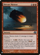 Shivan Meteor (LIST-PLC-106)  - The List