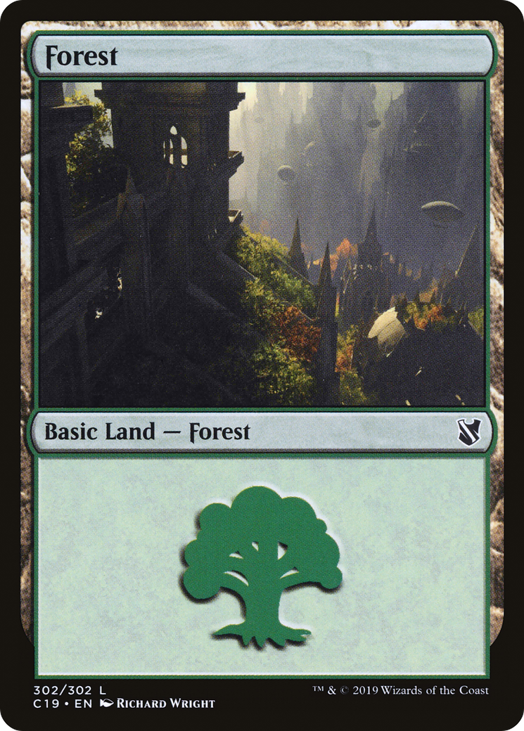 Forest (302) (C19-302)  - Commander 2019