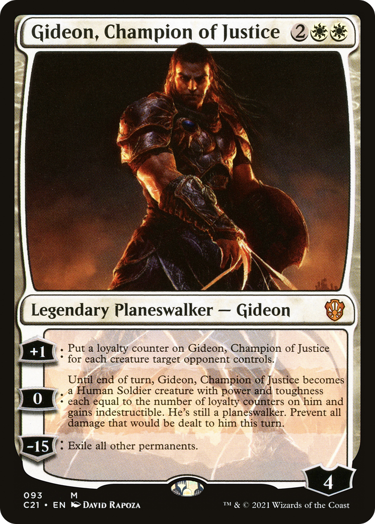 Gideon, Champion of Justice [Commander 2021]