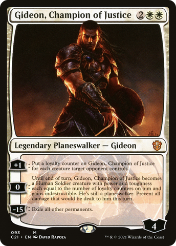 Gideon, Champion of Justice [Commander 2021]