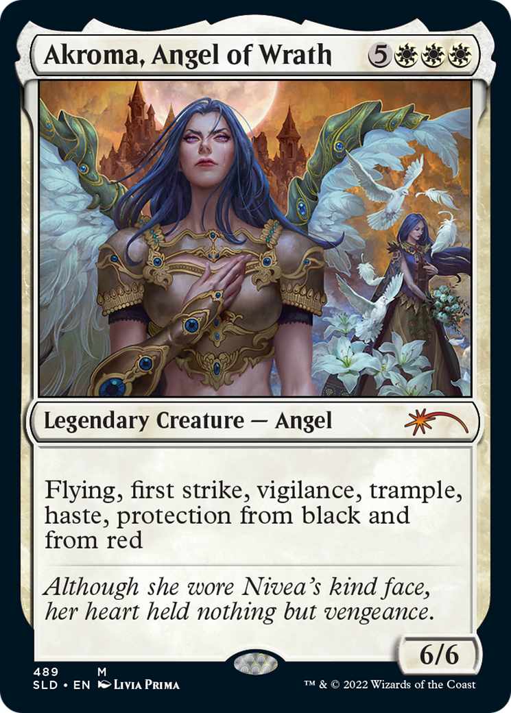 Akroma, Angel of Wrath (SLD-489)  - Secret Lair Drop