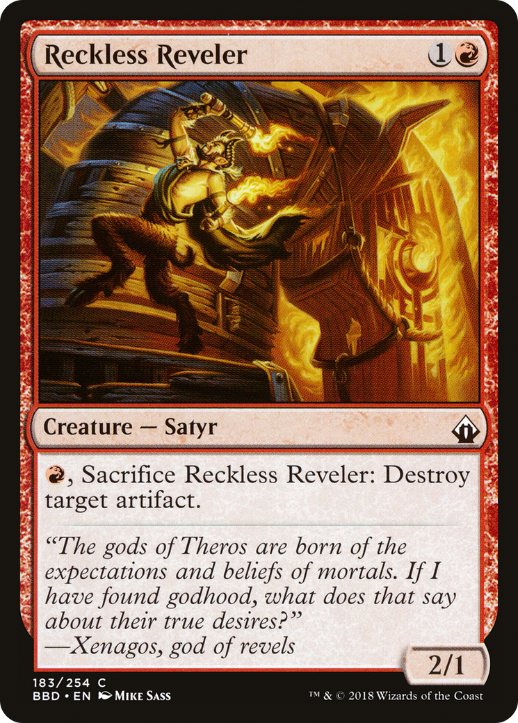 Reckless Reveler (BBD-183)  - Battlebond