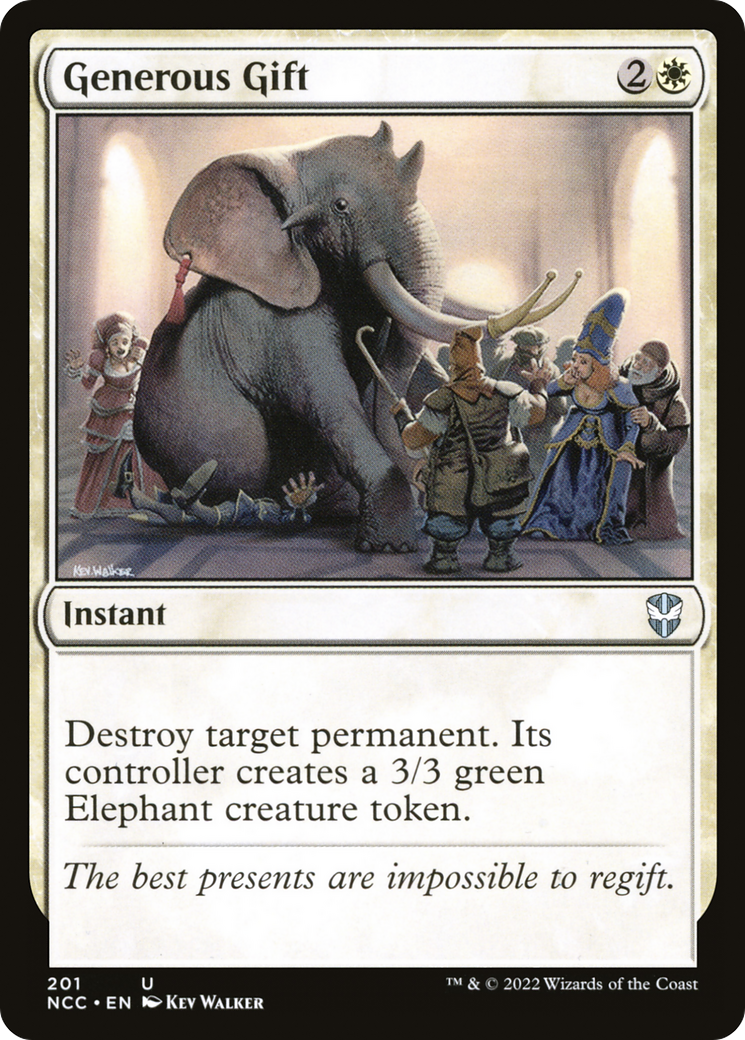 Generous Gift (NCC-201)  - New Capenna Commander