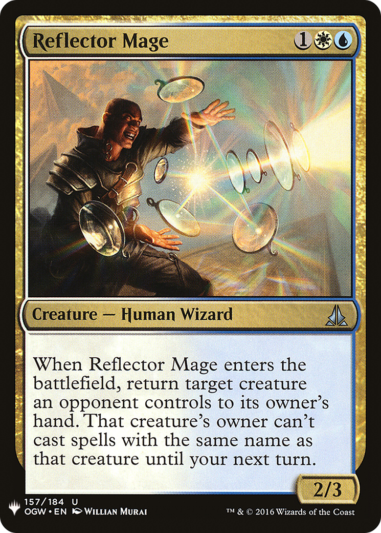 Reflector Mage (LIST-OGW-157)  - The List