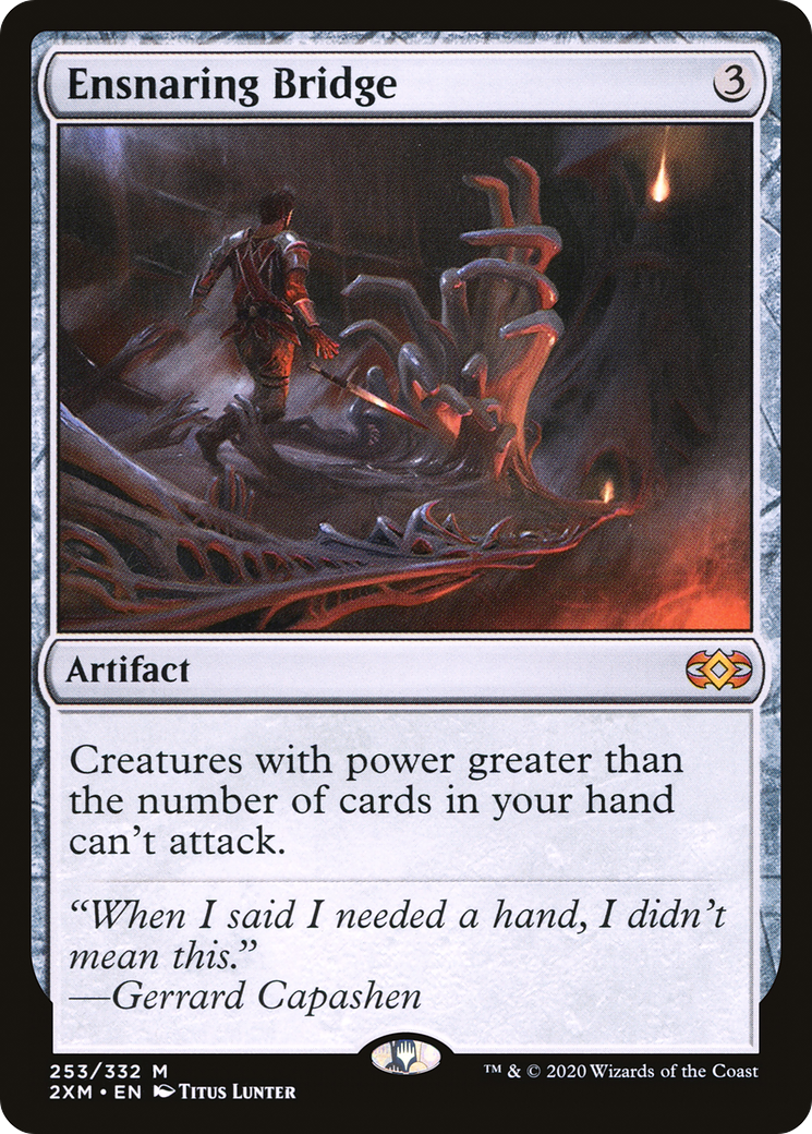 Ensnaring Bridge (2XM-253)  Foil - Double Masters