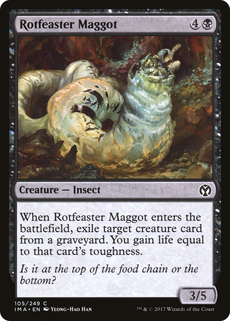 Rotfeaster Maggot (IMA-105)  - Iconic Masters