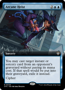 Arcane Heist (Extended Art) (OTC-049)  - Outlaws of Thunder Junction Commander: (Extended Art)
