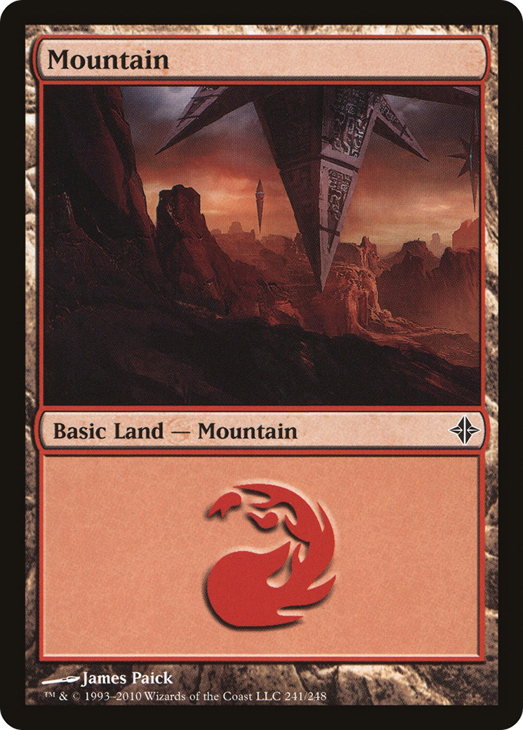Mountain (241) (ROE-241) - Rise of the Eldrazi Foil