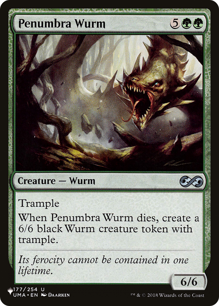 Penumbra Wurm (LIST-UMA-177)  - The List