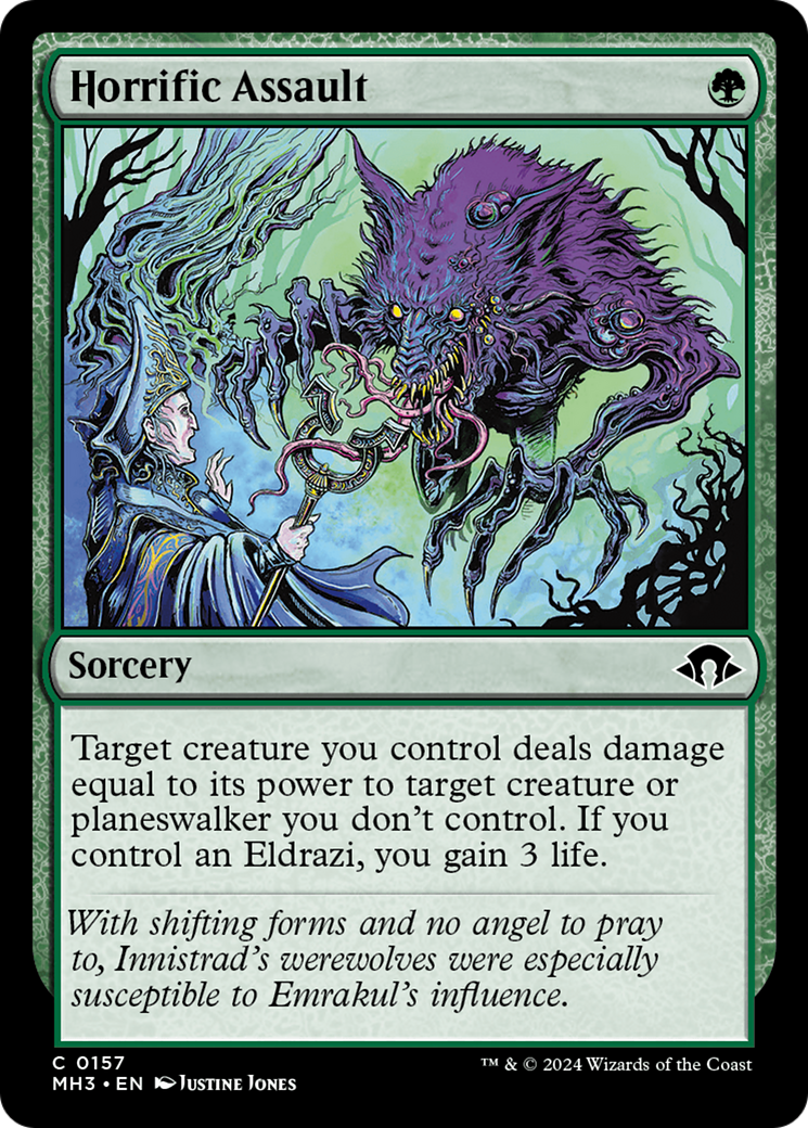 Horrific Assault (MH3-157)  - Modern Horizons 3