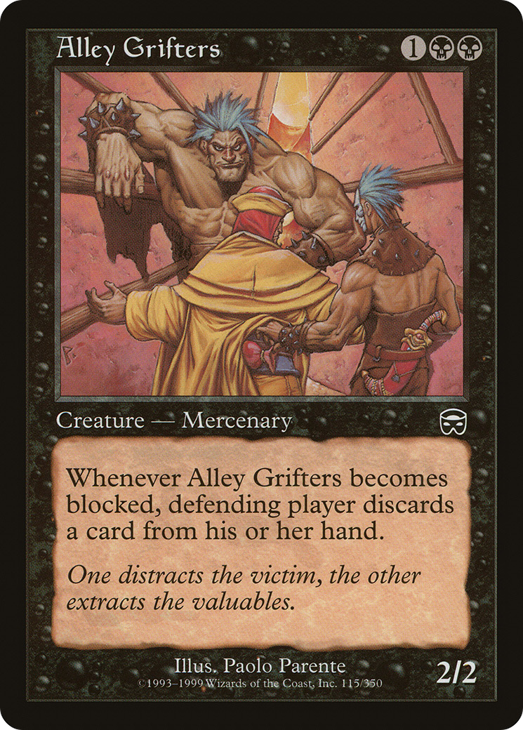 Alley Grifters (MMQ-115)  - Mercadian Masques