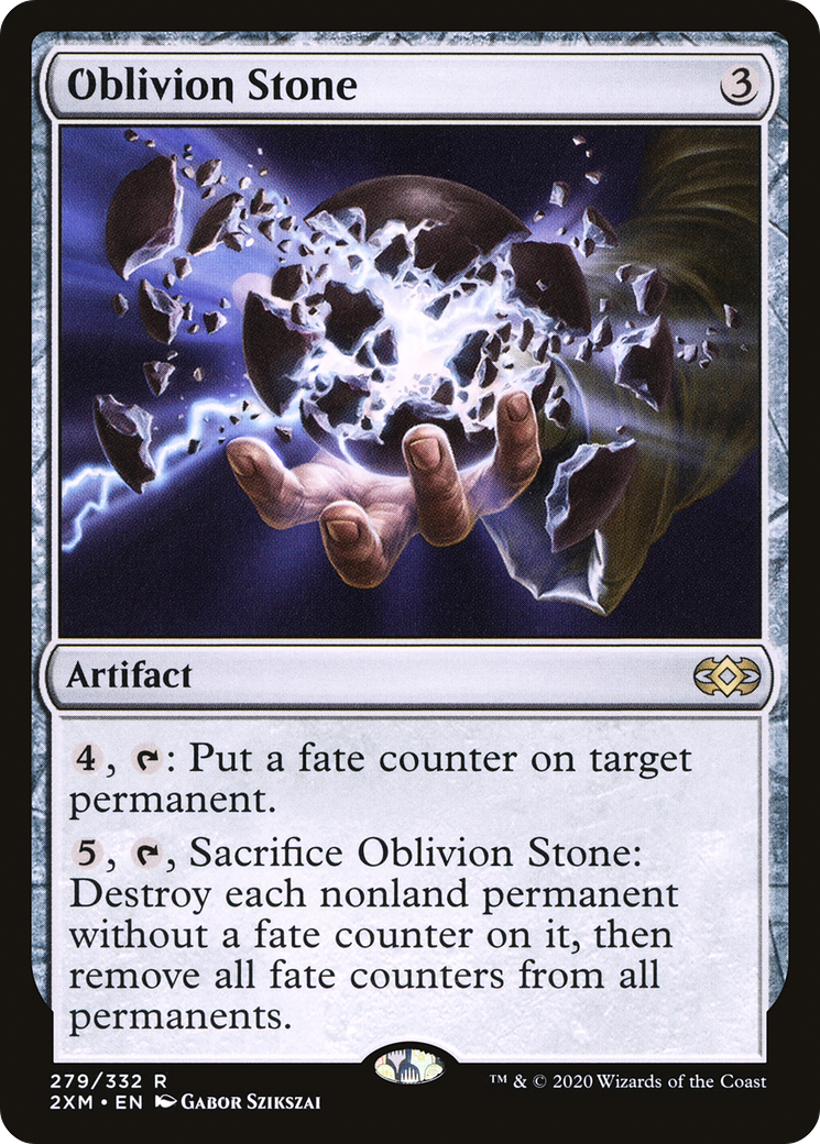 Oblivion Stone (2XM-279)  Foil - Double Masters