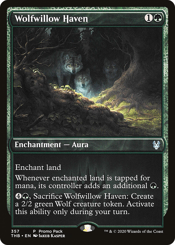Wolfwillow Haven (PPTHB-357)  Foil - Theros Beyond Death