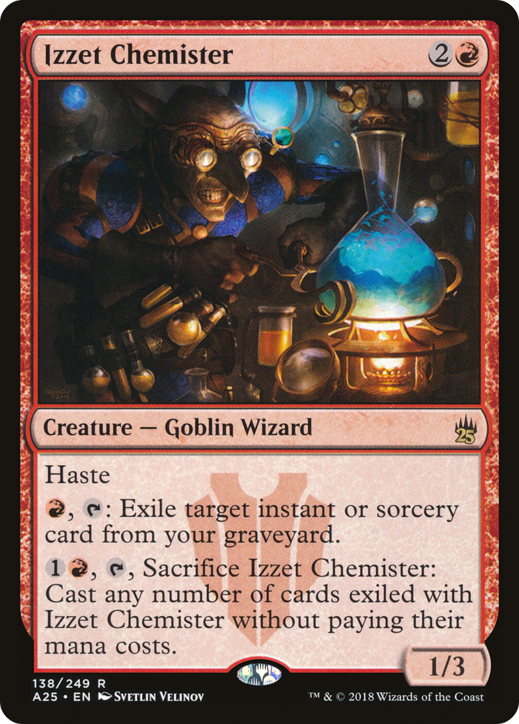 Izzet Chemister (A25-138)  Foil - Masters 25