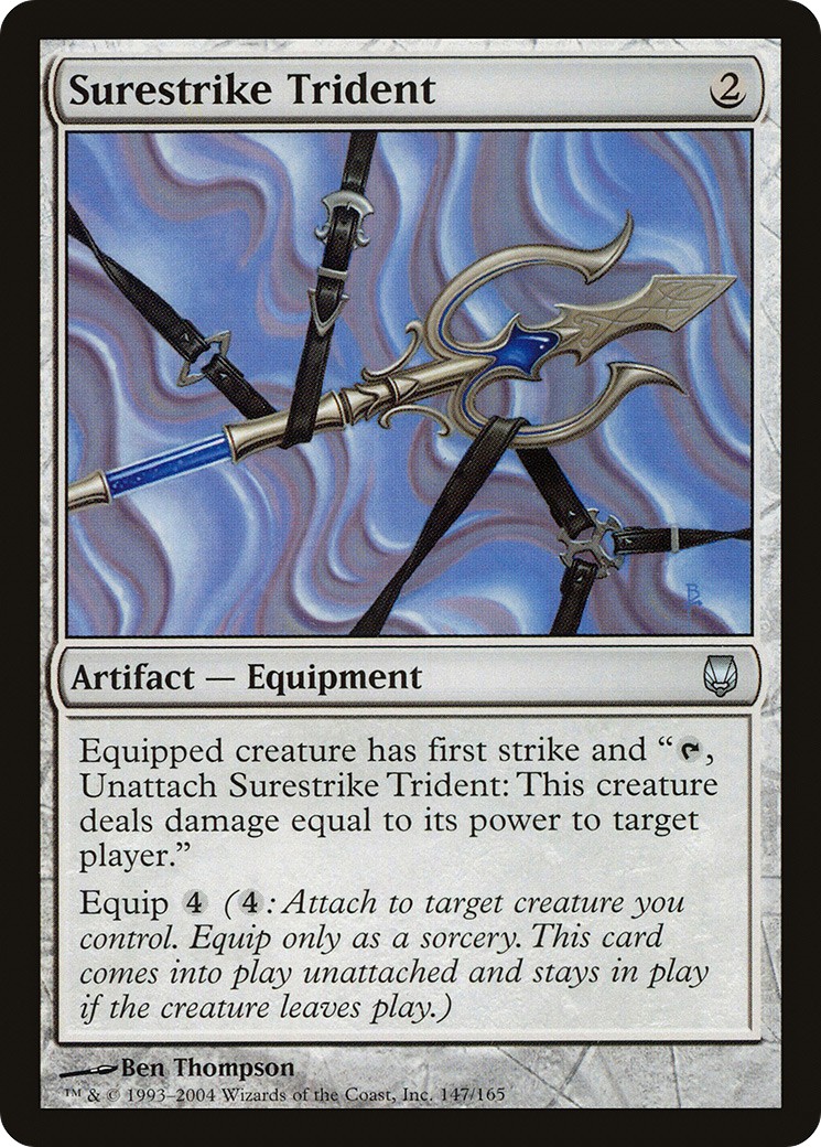 Surestrike Trident (DST-147)  Foil - Darksteel