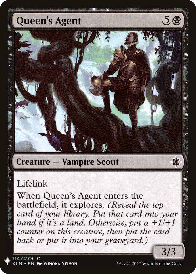 Queen's Agent (LIST-114)  - The List