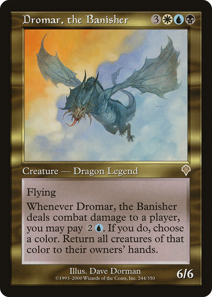 Dromar, the Banisher (INV-244)  Foil - Invasion