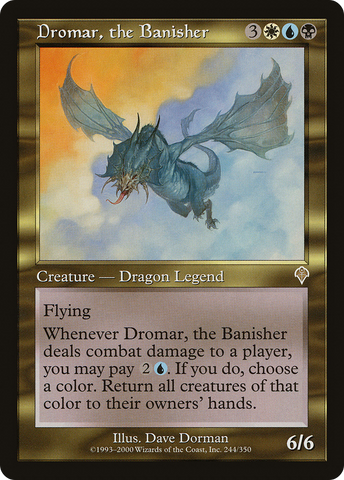Dromar, the Banisher (INV-244)  Foil - Invasion