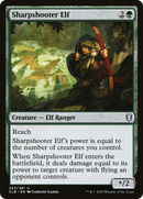 Sharpshooter Elf (CLB-253) - Commander Legends: Battle for Baldur's Gate Foil