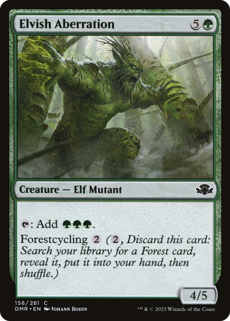 Elvish Aberration (DMR-156)  - Dominaria Remastered