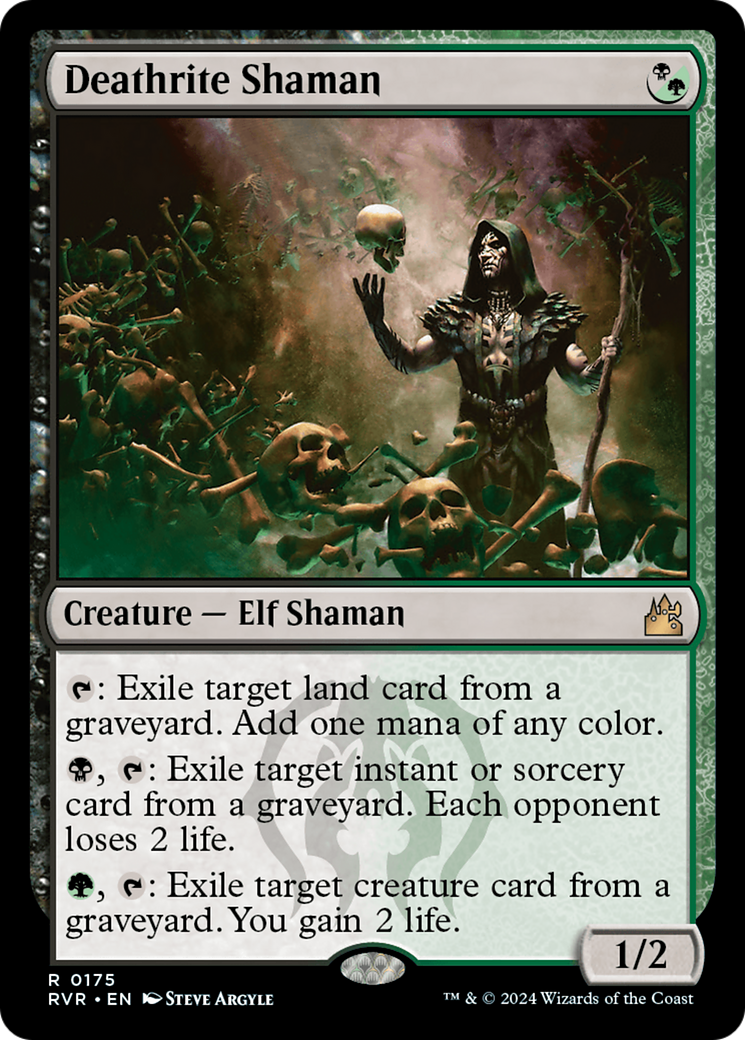 Deathrite Shaman (RVR-175)  Foil - Ravnica Remastered