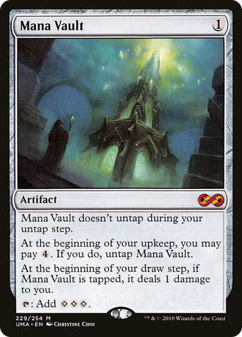 Mana Vault (UMA-229)  Foil - Ultimate Masters