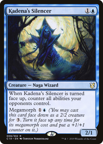 Kadena's Silencer (C19-008)  - Commander 2019