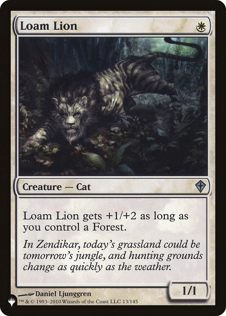 Loam Lion (LIST-WWK-13)  - The List