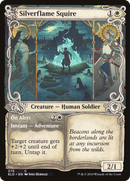 Silverflame Squire (Showcase) (ELD-279)  - Throne of Eldraine: (Showcase)