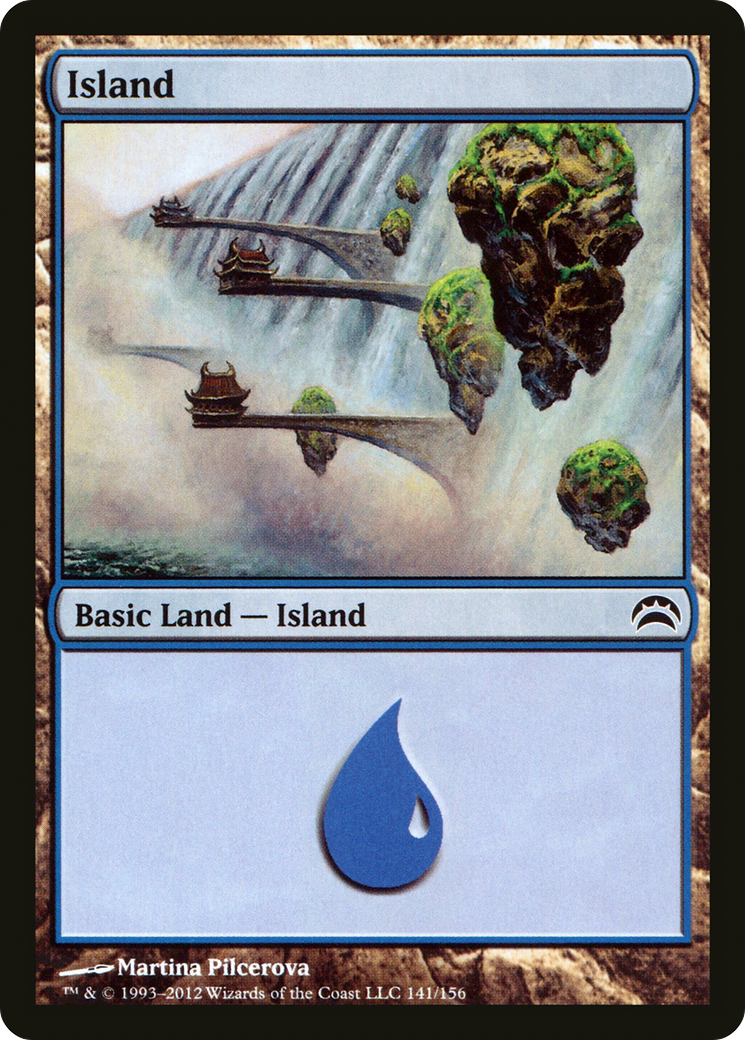Island (141) (PC2-141)  Foil - Planechase 2012