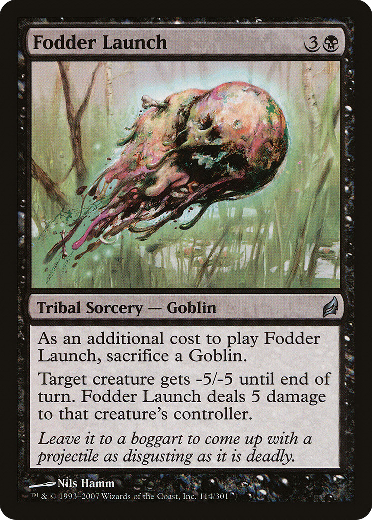 Fodder Launch (LRW-114)  Foil - Lorwyn