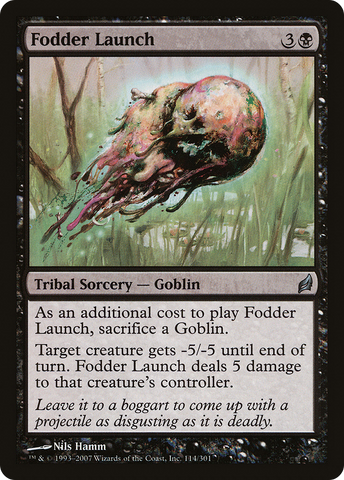 Fodder Launch (LRW-114)  Foil - Lorwyn