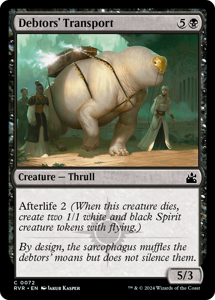 Debtors' Transport (RVR-072)  - Ravnica Remastered
