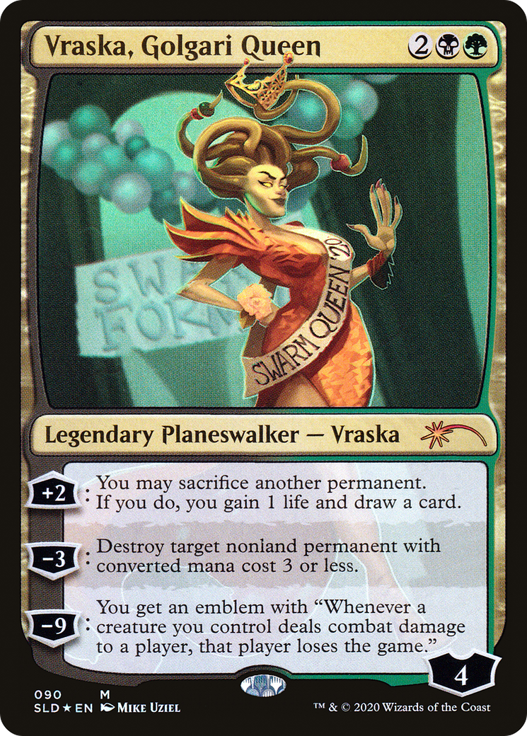 Vraska, Golgari Queen (SLD-090)  Foil - Secret Lair Drop
