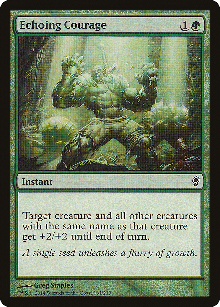 Echoing Courage (CNS-161)  Foil - Conspiracy